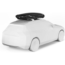 THULE MOTION 3 XXL Low black glossy aerodinaminė stogo bagažinė