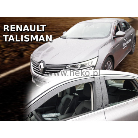 RENAULT TALISMAN 2016 → (+OT) SEDANAS Langų vėjo deflektoriai keturioms durims