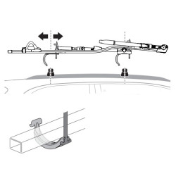 THULE Bike SquareBar adapteris UP RIDE