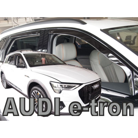 AUDI Q8 E - TRON 5 durų 2022 → (+OT) Langų vėjo deflektoriai keturioms durims