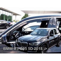 BMW X5 G05 5d 2018 → Langų vėjo deflektoriai priekinėms durims