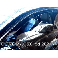 CITROEN C5X 5durų 2021 → Langų vėjo deflektoriai priekinėms durims