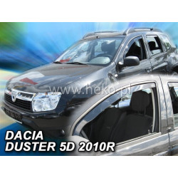 DACIA DUSTER 5 durų 2010 → 2018 Langų vėjo deflektoriai priekinėms durims