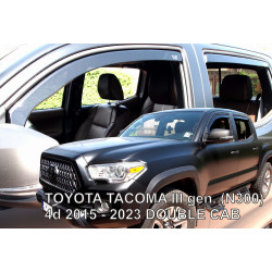 TOYOTA TACOMA 2015 → 2023 (+OT) Langų vėjo deflektoriai keturioms durims