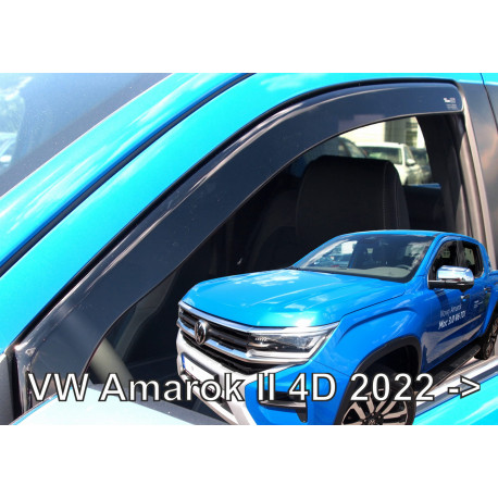 VOLKSWAGEN AMAROK 4 durų 2022 → Langų vėjo deflektoriai priekinėms durims