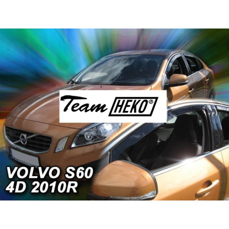 VOLVO V60 5durų 2010 → 2018 Langų vėjo deflektoriai priekinėms durims