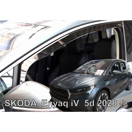 SKODA ENYAQ iV 5d 2020 → Langų vėjo deflektoriai priekinėms durims