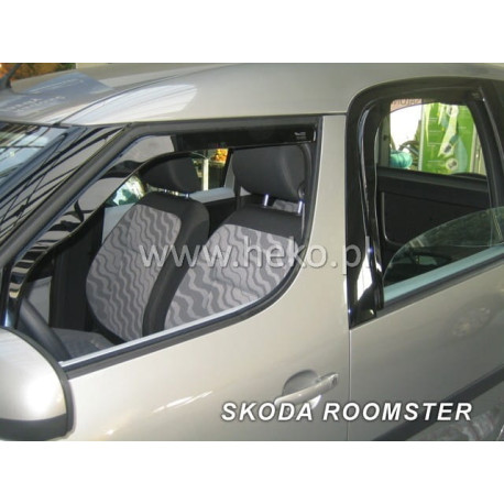 SKODA ROOMSTER 5 durų 2006 → 2015 Langų vėjo deflektoriai priekinėms durims