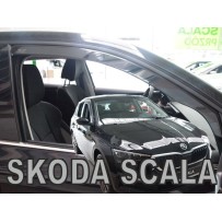 SKODA SCALA 5d 2019 → Langų vėjo deflektoriai priekinėms durims