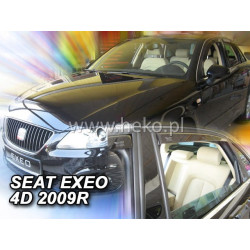 SEAT EXEO 4 durų 2009 → (+OT) Sedanas Langų vėjo deflektoriai keturioms durims