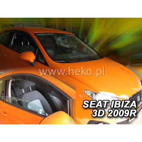 SEAT IBIZA 3 durų 2009 → 2017 Langų vėjo deflektoriai priekinėms durims