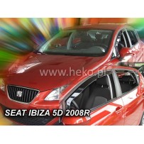 SEAT IBIZA 6J 5 durų  2008 → 2017 Langų vėjo deflektoriai priekinėms durims