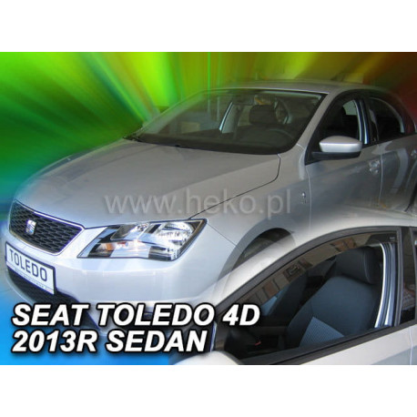 SEAT TOLEDO IV 4 durų 2012 → 2018 Sedanas Langų vėjo deflektoriai priekinėms durims