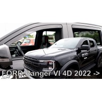 FORD RANGER VI 4d 2022 → (+OT) Langų vėjo deflektoriai keturioms durims