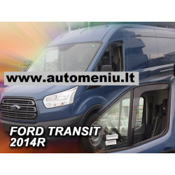 Langų vėjo deflektoriai FORD E-TRANSIT VIII 2013 → priekinėms durims