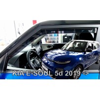 KIA E-SOUL 5d 2019 → Langų vėjo deflektoriai priekinėms durims