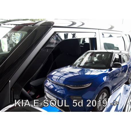 KIA E-SOUL 5d 2019 → (+OT) Langų vėjo deflektoriai keturioms durims