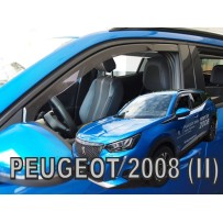 PEUGEOT 2008 5 durų 2019 → Langų vėjo deflektoriai priekinėms durims