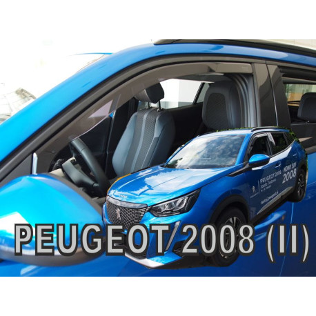 PEUGEOT 2008 5 durų 2019 → Langų vėjo deflektoriai priekinėms durims