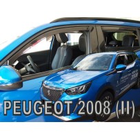 PEUGEOT 2008 5 durų 2019 → (+OT) Langų vėjo deflektoriai keturioms durims