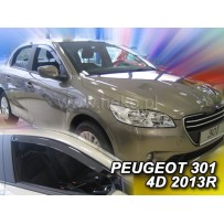 PEUGEOT 301 4 durų 2012 → Langų vėjo deflektoriai priekinėms durims