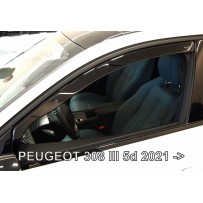 PEUGEOT 308 5d 2021 → Hečbekas Langų vėjo deflektoriai priekinėms durims