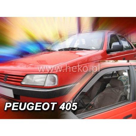 PEUGEOT 405 4 durų 1987 → 1997 Langų vėjo deflektoriai priekinėms durims