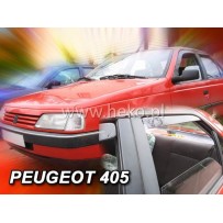 PEUGEOT 405 4 durų 1987 → 1997 Sedanas (+OT) Langų vėjo deflektoriai keturioms durims