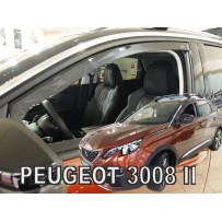 PEUGEOT 5008 5 durų 2016 → 2024 Langų vėjo deflektoriai priekinėms durims