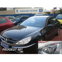 PEUGEOT 607 1999 → 2010 4 durų Langų vėjo deflektoriai priekinėms durims