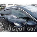 PEUGEOT 607 1999 → 2010 4 durų Langų vėjo deflektoriai keturioms durims