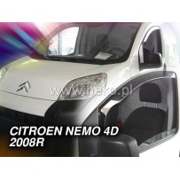 PEUGEOT BIPPER 4/5 durų 2007 → 2017 Langų vėjo deflektoriai priekinėms durims