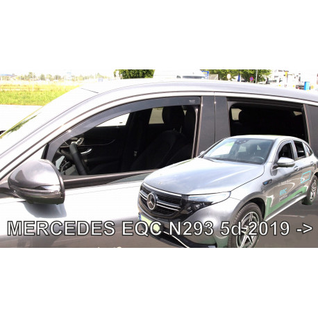 MERCEDES EQC N293 5durų 2019 → Langų vėjo deflektoriai priekinėms durims