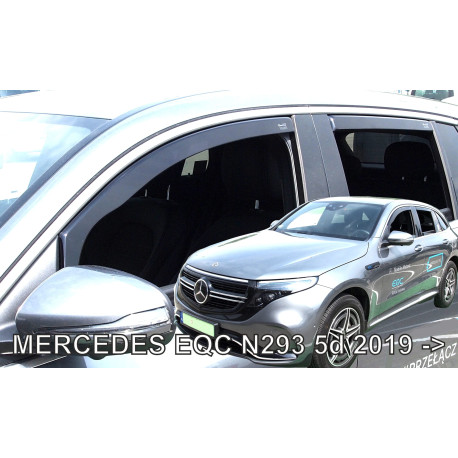 MERCEDES EQC 5durų 2019 → (+OT) Langų vėjo deflektoriai keturioms durims