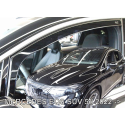 MERCEDES EQS 5durų 2022 → Langų vėjo deflektoriai priekinėms durims