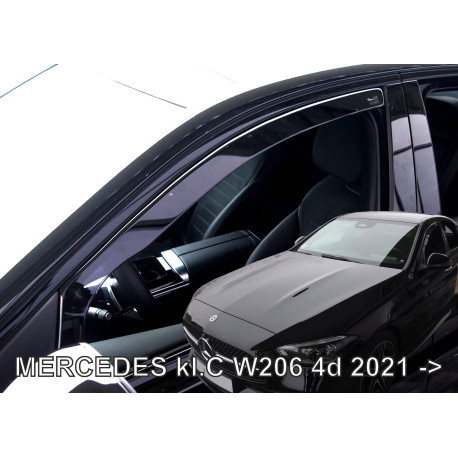 MERCEDES C X206 4d 2021 → Langų vėjo deflektoriai priekinėms durims