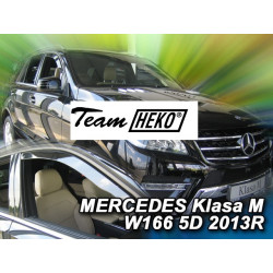 MERCEDES GLS X166 5 durų 2015 → 2019 Langų vėjo deflektoriai priekinėms durims