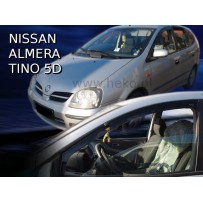 NISSAN ALMERA TINO 5 durų 2000 → 2006 Langų vėjo deflektoriai priekinėms durims