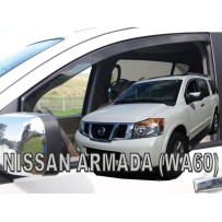 NISSAN ARMADA WA60 5 durų 2004 → 2016 Langų vėjo deflektoriai priekinėms durims