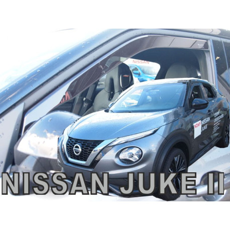 NISSAN JUKE 5 durų 2019 → Langų vėjo deflektoriai priekinėms durims