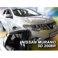 NISSAN MURANO 5 durų 2008 → 2016 (+OT) Langų vėjo deflektoriai keturioms durims