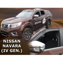 NISSAN NAVARA IV 4 durų 2014 → Langų vėjo deflektoriai priekinėms durims