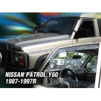 NISSAN PATROL GR Y-60 5/3 durų 1987 → 1997 Langų vėjo deflektoriai priekinėms durims