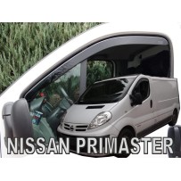 NISSAN PRIMASTAR  2 durų 2001 → 2014 Langų vėjo deflektoriai priekinėms durims