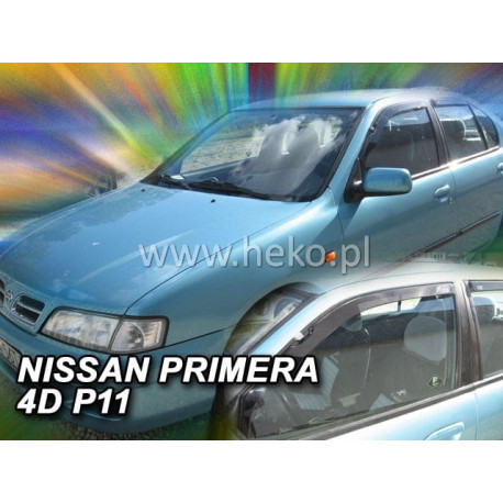 NISSAN PRIMERA P 11 4/5 durų 1996 → 2002 Langų vėjo deflektoriai priekinėms durims