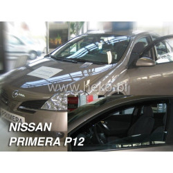 NISSAN PRIMERA P 12 5 durų 2002 → 2008 Langų vėjo deflektoriai priekinėms durims