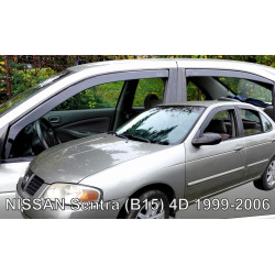 NISSAN SENTRA 4 durų 1999 → 2006  (+OT) Langų vėjo deflektoriai keturioms durims