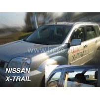 NISSAN X-TRAIL 5 durų 2001 → 2007 Langų vėjo deflektoriai priekinėms durims