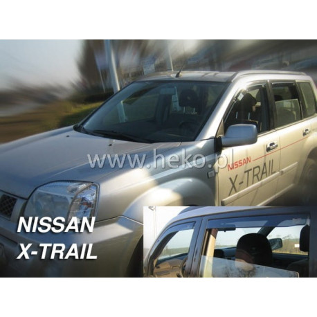 NISSAN X-TRAIL 5 durų 2001 → 2007 Langų vėjo deflektoriai priekinėms durims