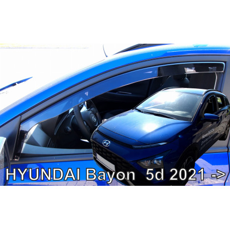 HYUNDAI BAYON 5durų 2021 → Langų vėjo deflektoriai priekinėms durims